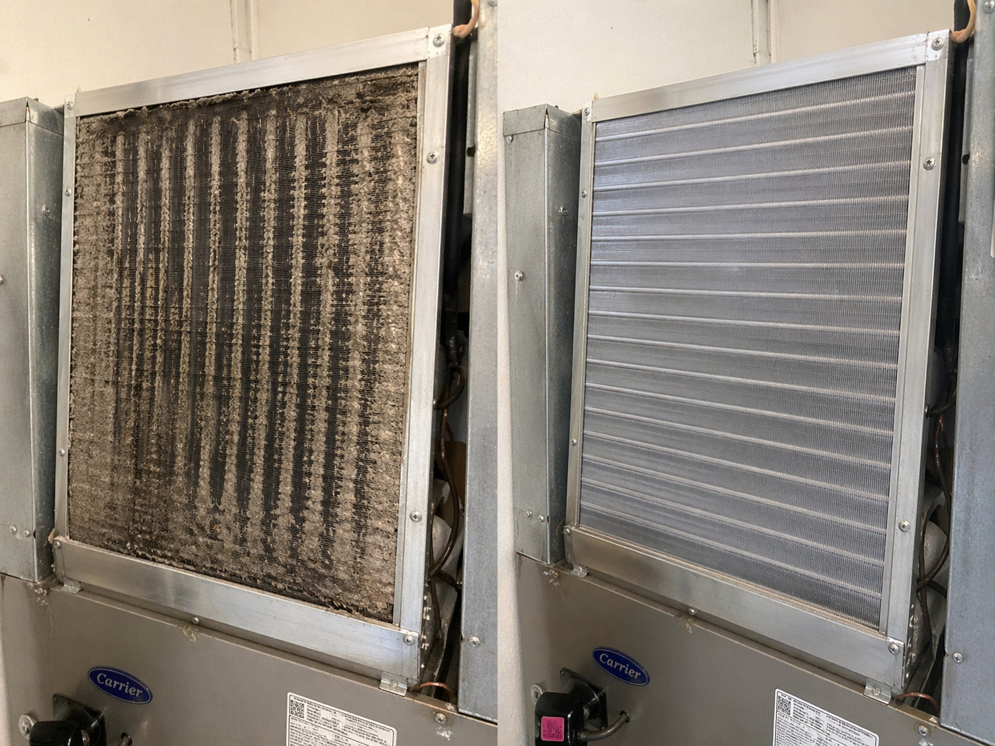 John's coil — before and after 90 days